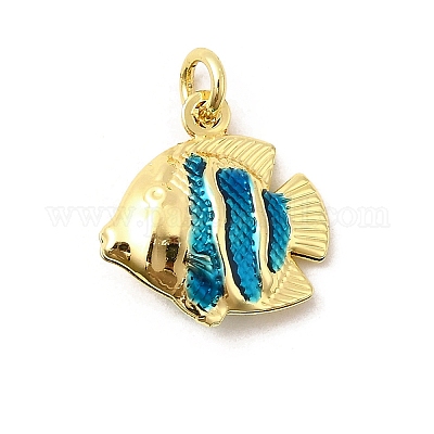 Латунь эмаль подвески KK-I378-13G-C-1