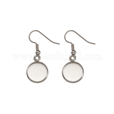 Серьга нержавеющей стали крючки STAS-TA0004-02A-1