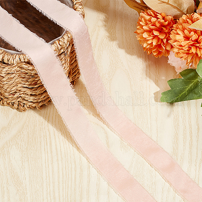 5 рулон атласной бахромчатой ленты длиной 5 м SRIB-DR0001-01A-1