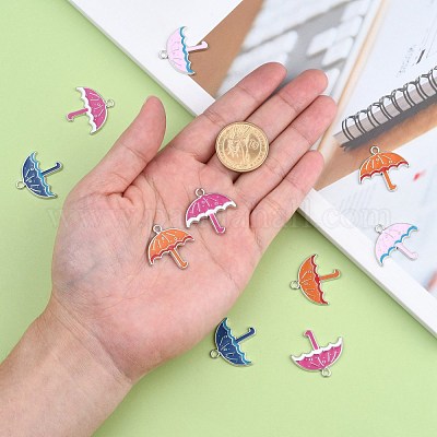 Подвески из эмали и сплава X-EAP009Y-1