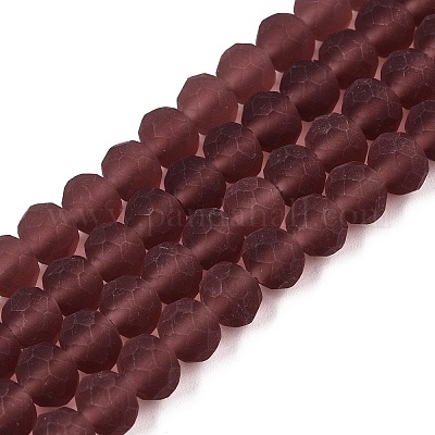 Прозрачные стеклянные бусины&nbsp;LS-EGLA-A044-T6mm-MD13-1