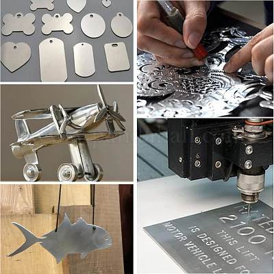 Алюминиевый лист&nbsp;LS-AJEW-WH0515-13B-1