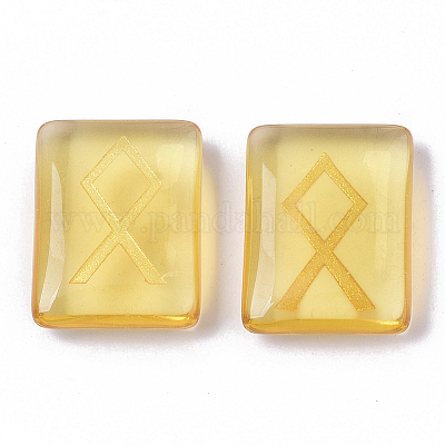 Кабошоны из стекла G-R461-16D-1