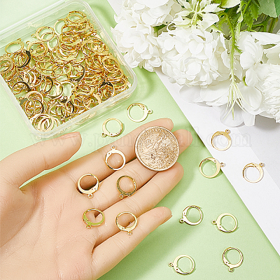 Фурнитура для сережек-гвоздиков из нержавеющей стали 304 STAS-SP0001-07A-1