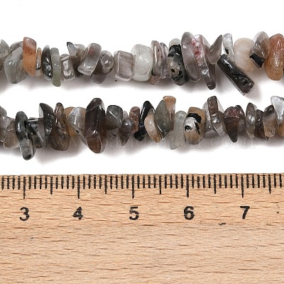 Натуральный лунный камень бисер нитей G-A284-B01-01-1