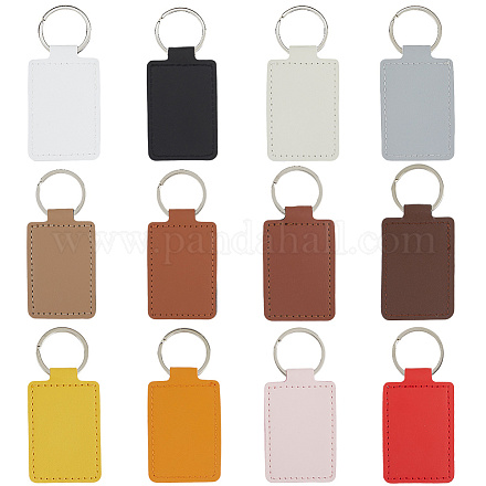 Брелок-подвеска из искусственной кожи KEYC-CL0001-12-1