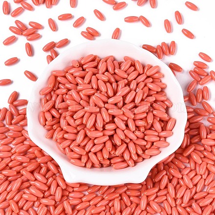 Непрозрачные цветные стеклянные бусины SEED-T007-16C-1