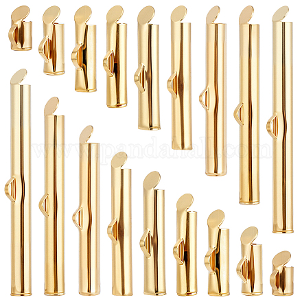 86 шт. 304 нержавеющая сталь скользящая застежка на конце трубки STAS-ME0002-22-1