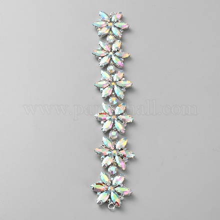 1 шт. сплав кристалл ab стразы соединительные подвески FIND-FG0004-68-1
