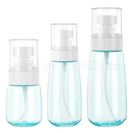 3шт 3 стиля petg портативный флакон с распылителем духов MRMJ-CA0001-08A-1
