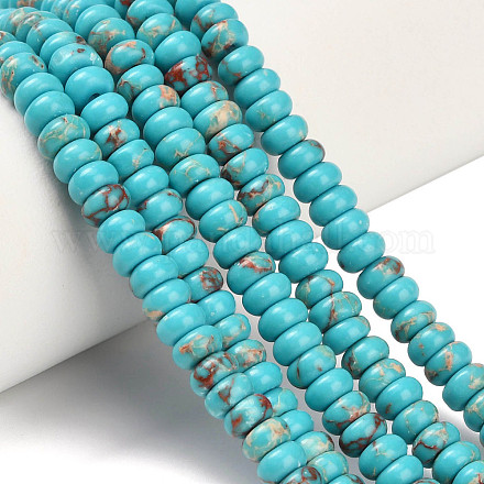 Синтетические имперские нитки из бисера яшмы G-Z110-B04-2x4mm-07-1