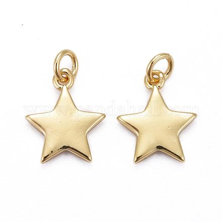 Латунные подвески&nbsp;X-KK-Z008-16G-1