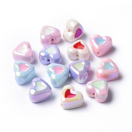 Непрозрачные акриловые бусины ACRC-K004-01-1