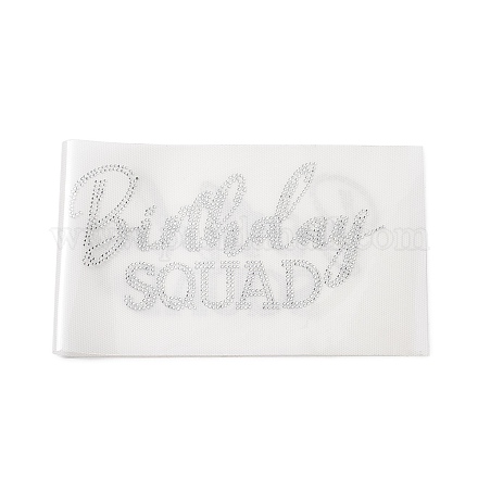 Исправление команды дня рождения слова со стразами&nbsp;LS-DIY-XCP0002-24-1