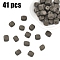 1 Strand Natural Pyrite Beads Strands, Cuboid, 7~12x8~9x8~9mm, Hole: 1.4mm, about 41pcs/strand, 14.88''(37.8cm)