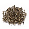 Brass Spacer Beads, Seamless, Round, Antique Bronze, 3mm, Hole: 1~1.2mm, about 625pcs/20g
