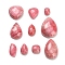 Natural Rhodochrosite Cabochons, Mixed Shapes, 12~31x9.5~25.5x3.5~10.5mm
