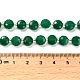 Натуральные бусины из зеленого оникса и агата (окрашенные и нагретые) G-B153-B04-5