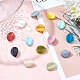 30шт 15 цвета силиконовые бусины SIL-PH0001-05-6