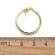 Кольца-манжеты из латуни для женщин RJEW-C126-14G-5