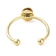 Латунные компоненты открытого кольца манжеты KK-Q799-01G-01-3