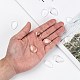Прозрачные каплевидные стеклянные кабошоны GGLA-R024-25x18-7