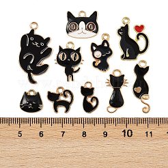 20шт 10 стиля подвески из сплава с эмалью&nbsp;ENAM-FP0002-95