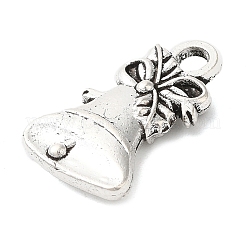 Тибетский стиль сплава небольшой колокол подвески TIBEP-R343-02AS-LF