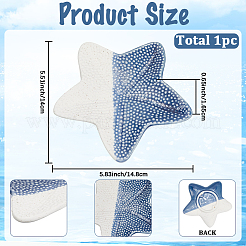 Керамические тарелки для украшений AJEW-WH20455-016A-02