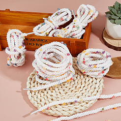 4 пара хлопковых шнурков в радужную точку&nbsp;FIND-FH0012-03B