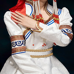 5 ярд полиэстерового цветочного кружева&nbsp;OCOR-LP0002-22A