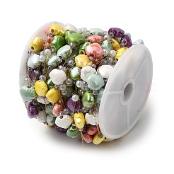 Фарфоровые цепочки ручной работы в форме ракушек CHS-L032-03G