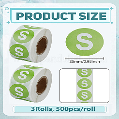 Самоклеящиеся наклейки из мелованной бумаги AJEW-WH0816-175A