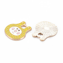 Подвески из эмали и сплава ENAM-N054-67E-NR