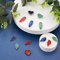 48 шт. 12 стильных эмалевых соединителя из сплава&nbsp;ENAM-BY0001-05