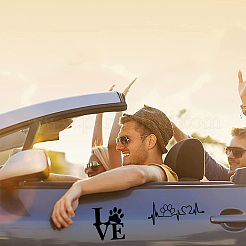 8 лист 4 стильных пластиковых самоклеящихся наклеек на автомобиль с изображением бесконечности&nbsp;STIC-GF0001-04B