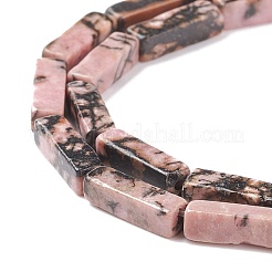 Природные родонит бисер нитей G-G837-25