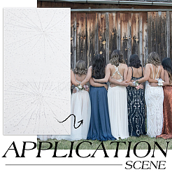 Полиэфирная ткань&nbsp;DIY-WH0588-05A