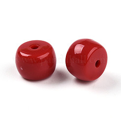 Непрозрачные акриловые бусины&nbsp;SACR-T017-35F