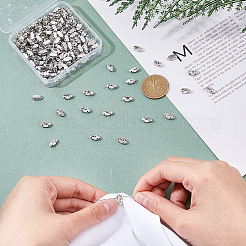 200 шт. пришивной стразы в виде конского глаза&nbsp;RGLA-DC0001-07A