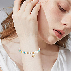 16шт латунные микропаве прозрачные кубические циркониевые подвески&nbsp;KK-BBC0015-88