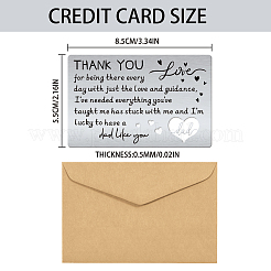 Прямоугольная термотрансферная карта из нержавеющей стали 201 DIY-SD0001-90D