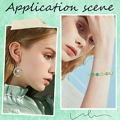 Прозрачные стеклянные бусины смешанного стиля&nbsp;GLAA-SC0002-18A