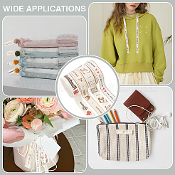 4 рулон 4-х видов хлопчатобумажной ленты ручной работы с принтом OCOR-NB0002-08