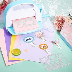 Углеродистая сталь разрезает трафареты DIY-WH0309-1219