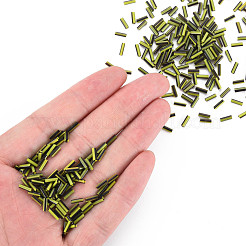 Непрозрачные цвета двухцветные стеклянные бусины из стекляруса SEED-T006-02A-04