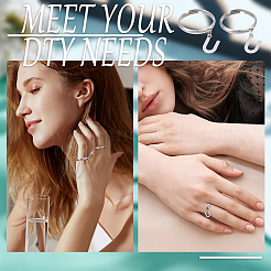 Набор для самостоятельного изготовления регулируемого кольца-шарма DIY-NB0010-02