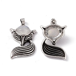 Подвески из натурального радужного лунного камня KK-A173-02AS-05