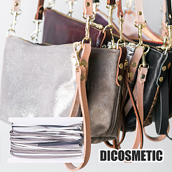 10 шт. плоский шнур из искусственной кожи&nbsp;WL-DC0001-02F