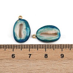 Подвески из нержавеющей стали 304 с эмалью&nbsp;STAS-P410-40A-05